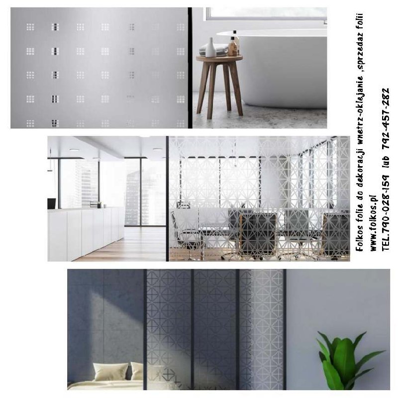 Folie okienne Warszawa oklejanie biur folią , oklejania witryn, drzwi