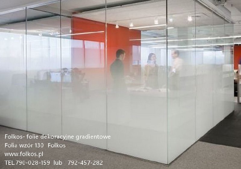 Folia do biura na ścianki działowe Oklejanie biur Wwa - 06 Folia do biura na ścianki działowe Oklejanie biur Wwa - 06