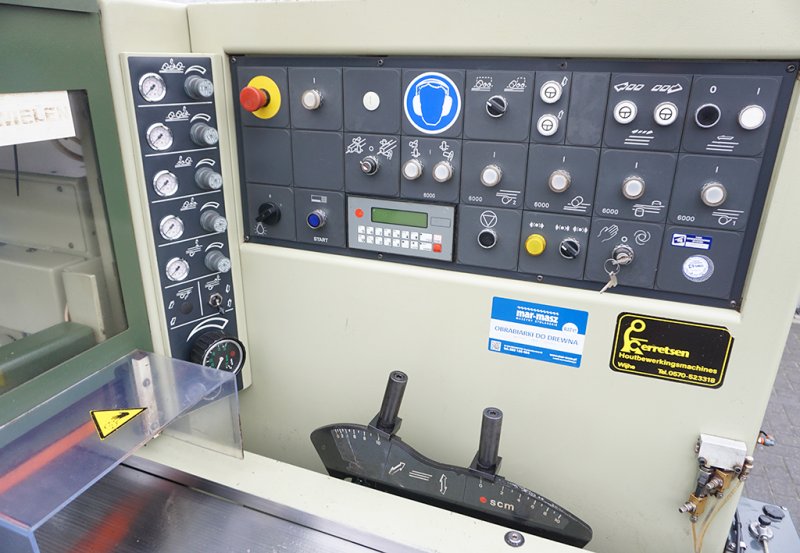 Strugarka czterostronna SCM SUPERSET - 03 Strugarka czterostronna SCM SUPERSET - 03