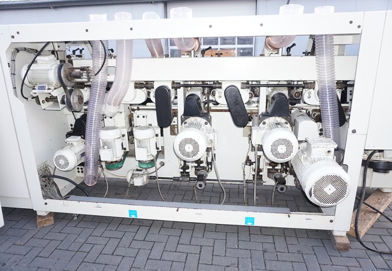 Strugarka czterostronna SCM na 7 wrzecion - 02 Strugarka czterostronna SCM na 7 wrzecion - 02