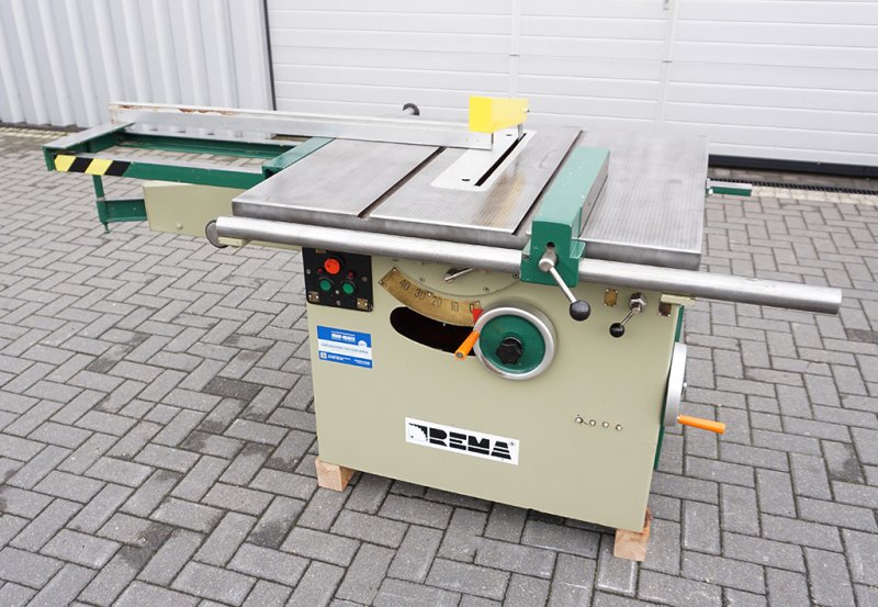 Piła tarczowa REMA do wzdłużnego i poprzecznego