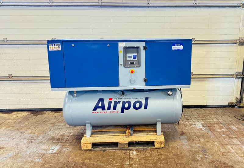 Sprężarka śrubowa olejowa Airpol KT7 zbiornik 500l