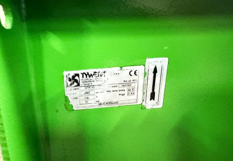 Wentylator Tywent WTK 15kW - 06 Wentylator Tywent WTK 15kW - 06