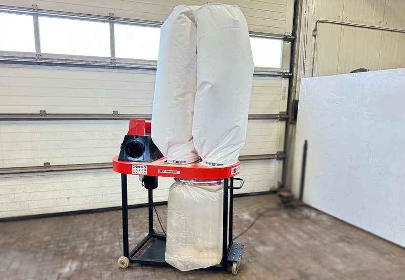 Odciąg trocin Klimawent 1,5kW