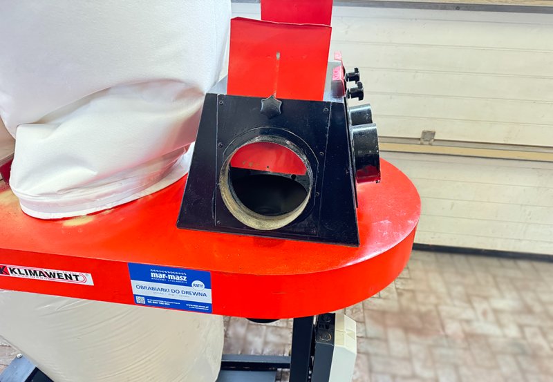 Odciąg trocin Klimawent 1,5kW - 03 Odciąg trocin Klimawent 1,5kW - 03