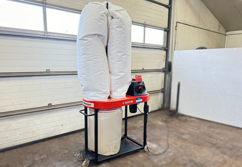 Odciąg trocin Klimawent 1,5kW - 04 Odciąg trocin Klimawent 1,5kW - 04