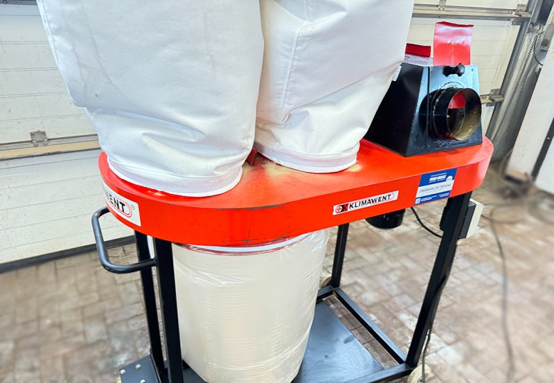 Odciąg trocin Klimawent 1,5kW - 06 Odciąg trocin Klimawent 1,5kW - 06