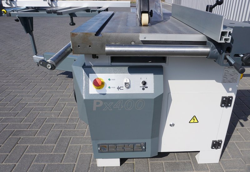 Piła tarczowa REMA PX400 z tarczą 400mm + podcinak - 03 Piła tarczowa REMA PX400 z tarczą 400mm + podcinak - 03