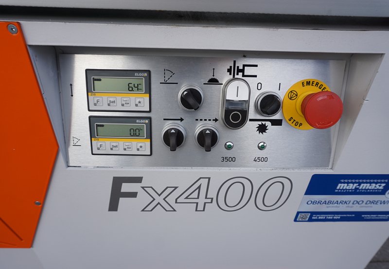 Piła formatowa REMA Fx400 2osie 6kW - 03 Piła formatowa REMA Fx400 2osie 6kW - 03