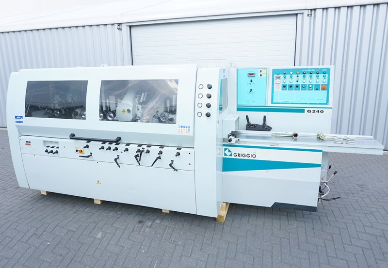 Strugarka czterostronna Griggio G240 na 6 wrzecion