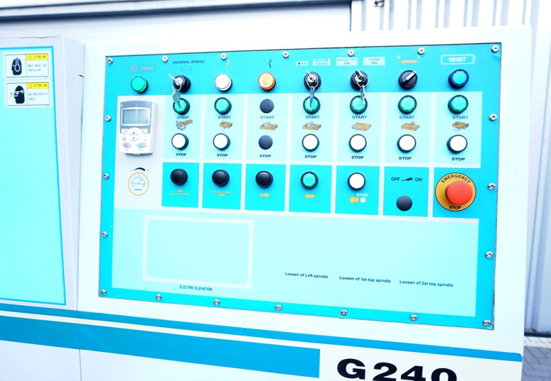 Strugarka czterostronna Griggio G240 na 6 wrzecion - 01 Strugarka czterostronna Griggio G240 na 6 wrzecion - 01