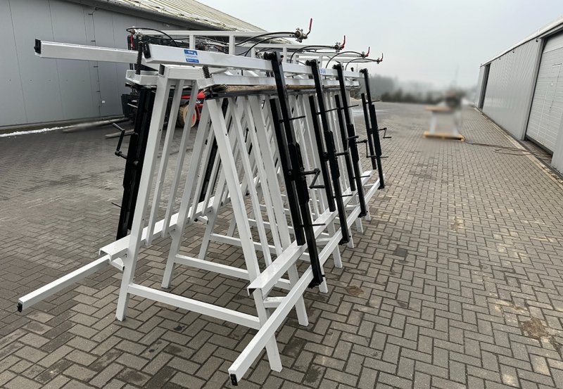 Prasa pneumatyczna trapezowa dwustronna