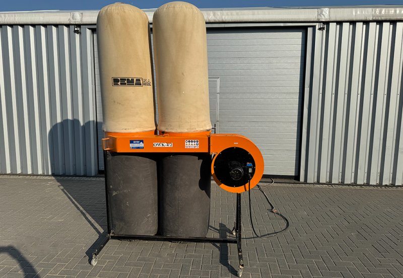 Odciąg trocin Rema OWK dwu workowy - 01 Odciąg trocin Rema OWK dwu workowy - 01