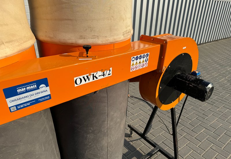 Odciąg trocin Rema OWK dwu workowy - 03 Odciąg trocin Rema OWK dwu workowy - 03