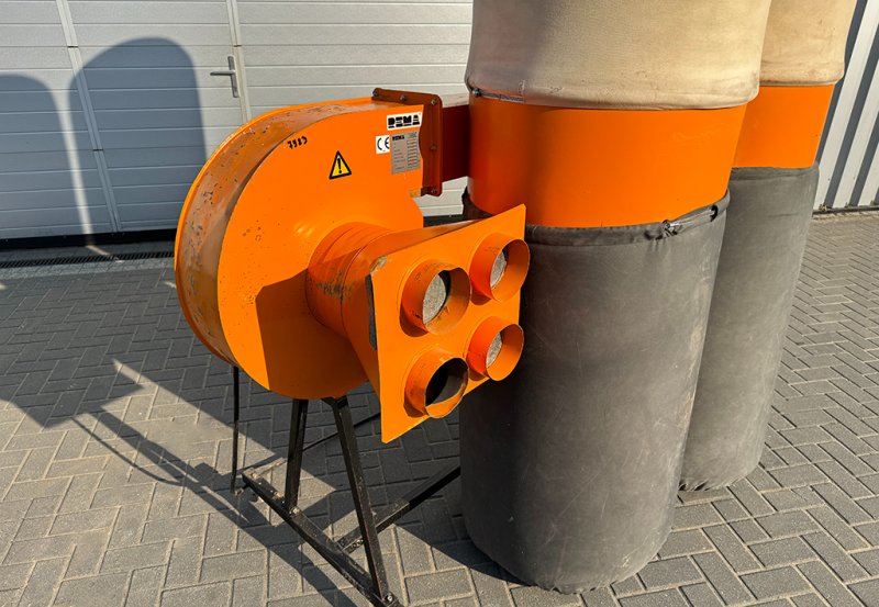 Odciąg trocin Rema OWK dwu workowy - 05 Odciąg trocin Rema OWK dwu workowy - 05