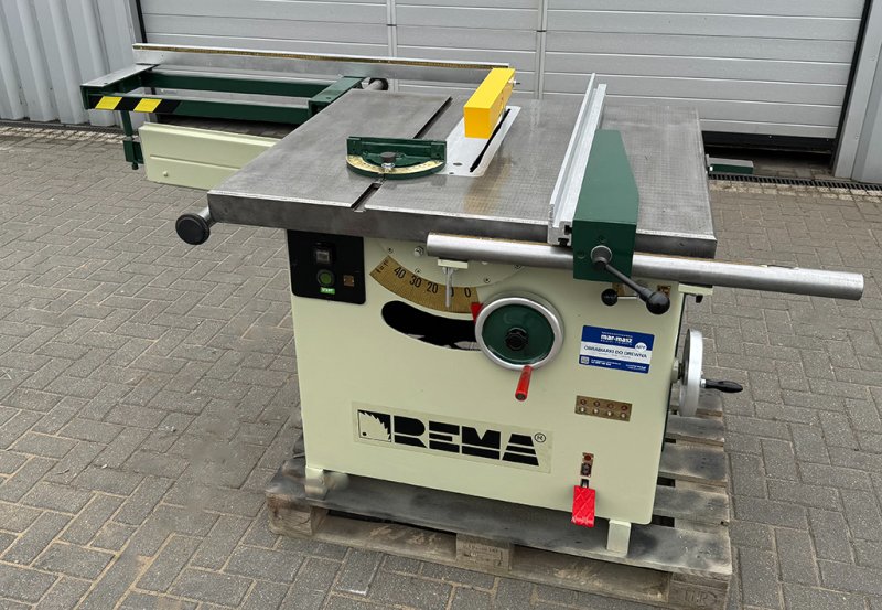 Piła tarczowa z wózkiem Rema typ DMMA 35