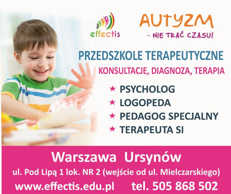 Przedszkole Terapeutyczne Effectis - 01 Przedszkole Terapeutyczne Effectis - 01