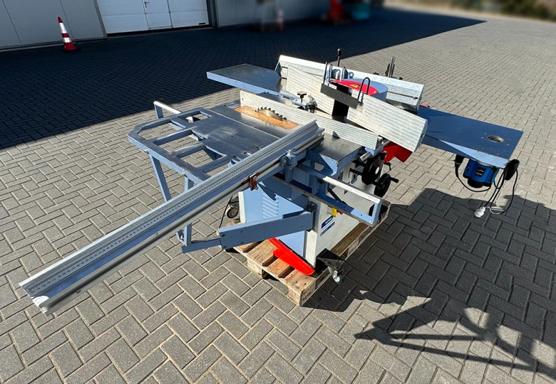 Wieloczynnościowa wyrówniarka piła frezarka wiert.