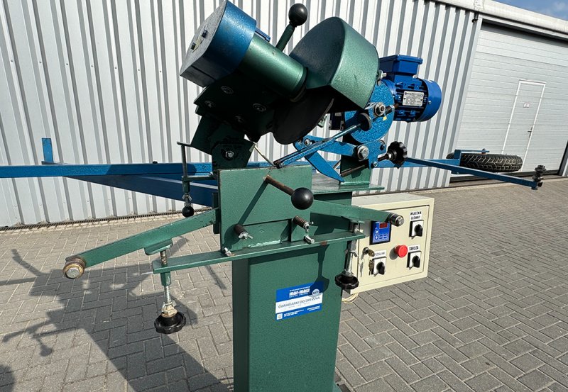 Ostrzałka pił taśmowych na szeroką taśmę - 04 Ostrzałka pił taśmowych na szeroką taśmę - 04