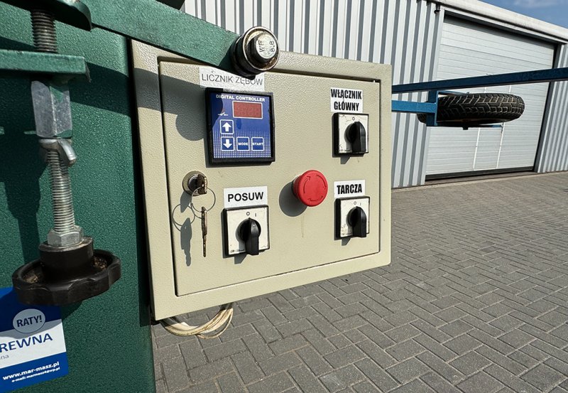 Ostrzałka pił taśmowych na szeroką taśmę - 06 Ostrzałka pił taśmowych na szeroką taśmę - 06