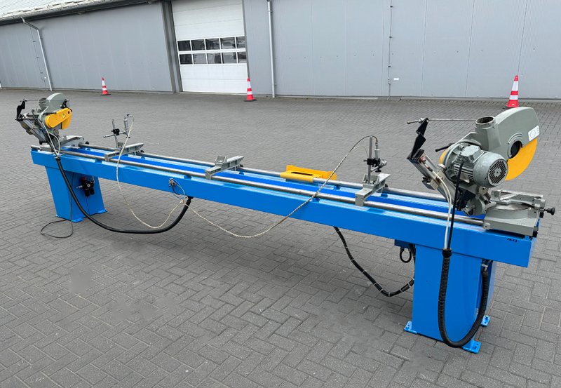 Piła podwójna ukośna do drewna Pertici typ Univer - 06 Piła podwójna ukośna do drewna Pertici typ Univer - 06