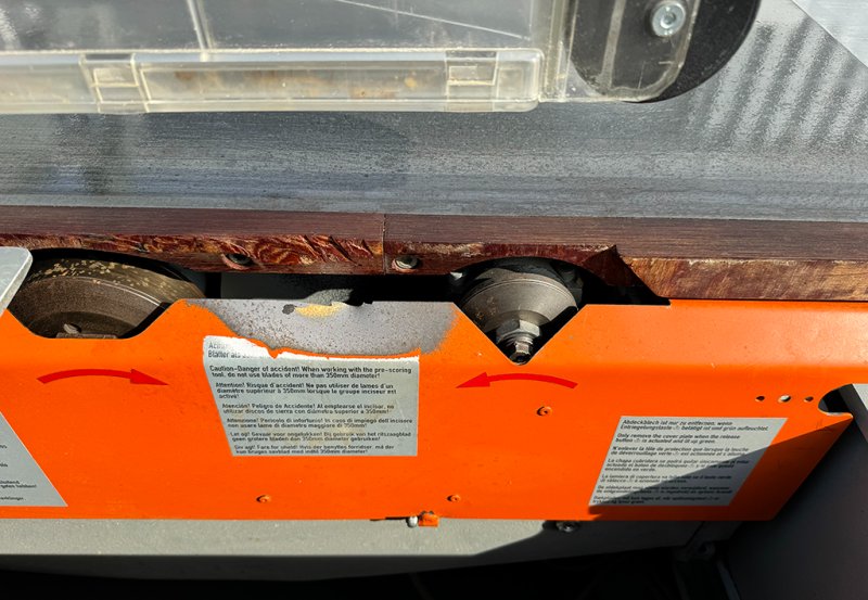 Piła formatowa Altendorf F45 Elmo Posit 4 - 02 Piła formatowa Altendorf F45 Elmo Posit 4 - 02