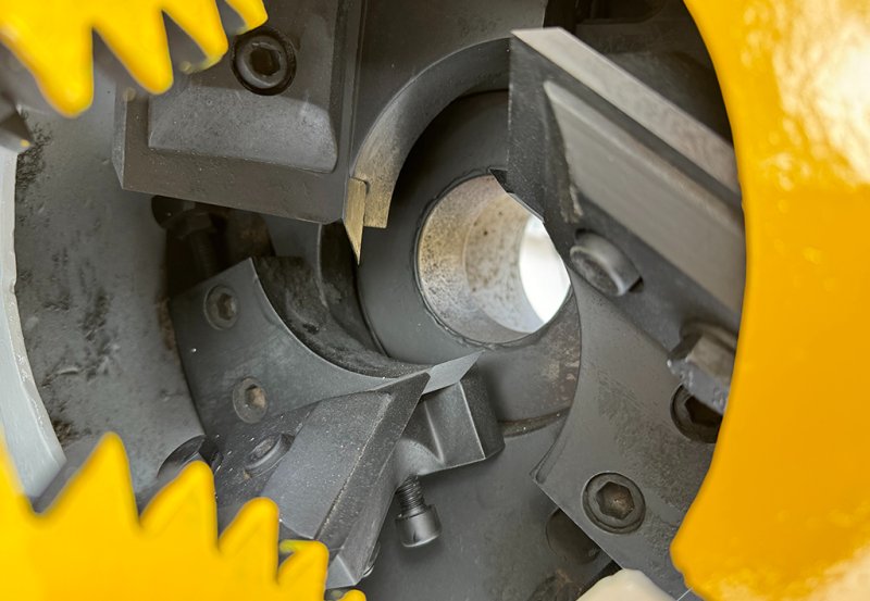 Obtaczarka do drewna 140mm Safo Wema Probst Hamech - 02 Obtaczarka do drewna 140mm Safo Wema Probst Hamech - 02