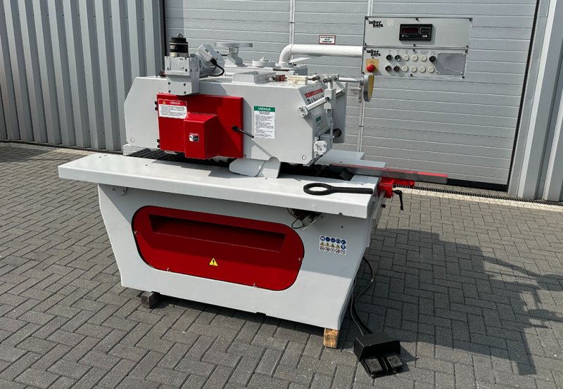 Wielopiła obrzynarka z pływającą tarczą Raimann