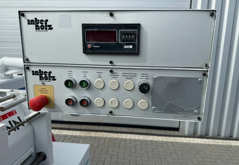 Wielopiła obrzynarka z pływającą tarczą Raimann - 04 Wielopiła obrzynarka z pływającą tarczą Raimann - 04