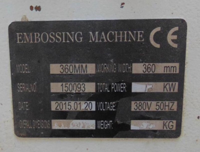 Maszyna do grawerowania, wyciskania wzorów w drewn - 04 Maszyna do grawerowania, wyciskania wzorów w drewn - 04