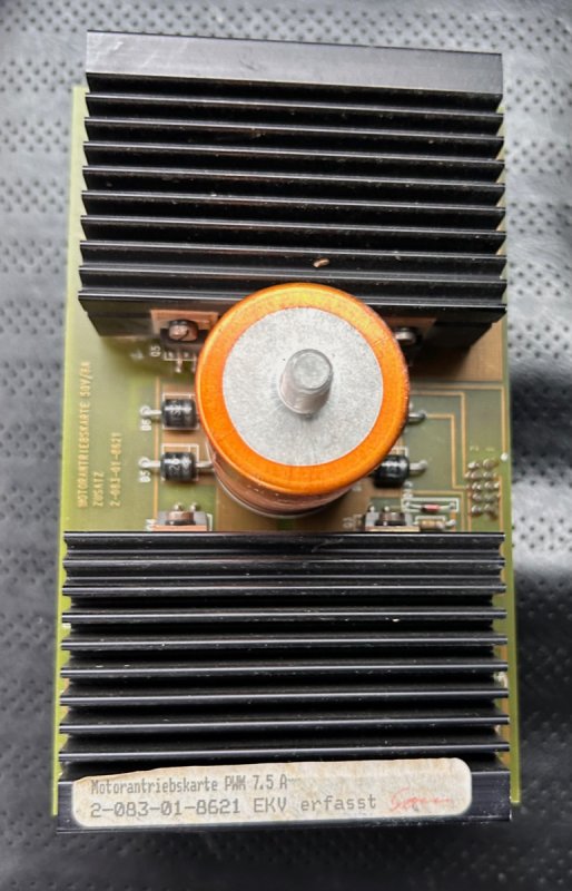 Motor Drive Card Homag - 01 Motor Drive Card Homag - 01