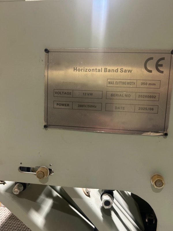 Trak do lameli, piła taśmowa pozioma, rok 2025 - 06 Trak do lameli, piła taśmowa pozioma, rok 2025 - 06