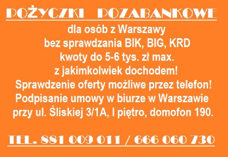 Pożyczki pozabankowe z wypłatą do ręki - 01