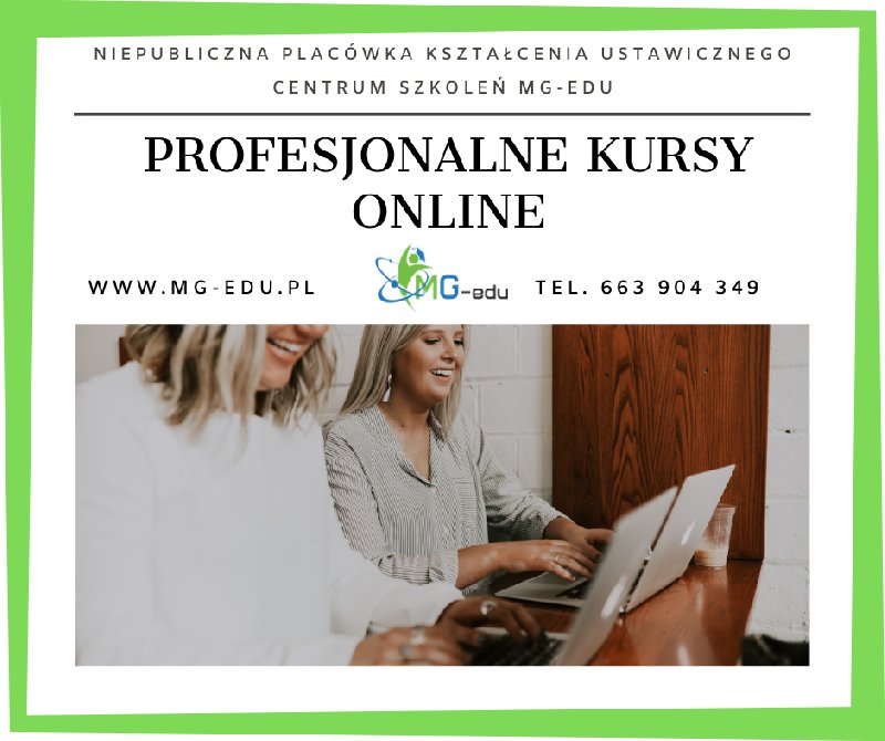 Specjalista szkoleń kurs elearningowy z certyfikatem