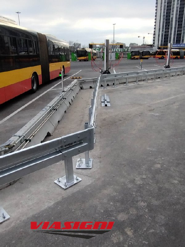 Wygrodzenia bariery barierki drogowe balustrady