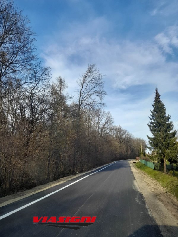 Malowanie pasów, linii cienkowarstwowe, grubowarstwowe - 07