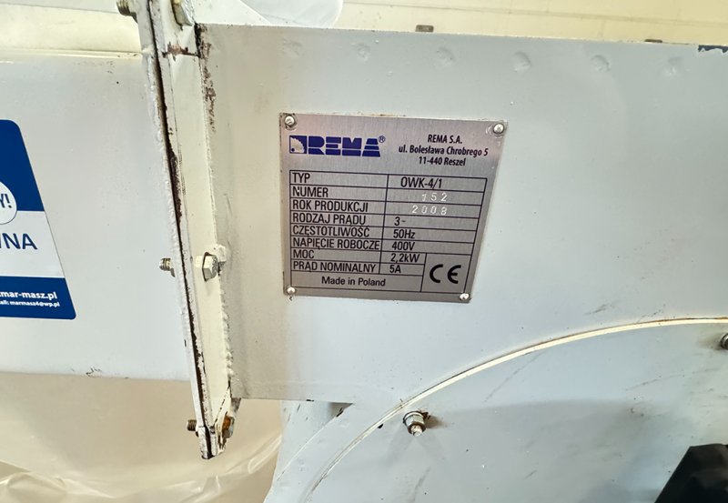 Odciąg trocin Rema owk 4 - 02