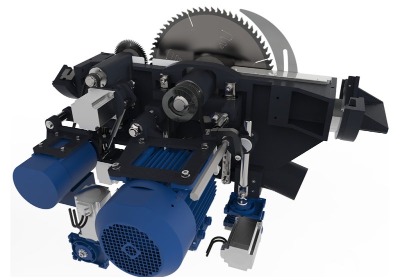 Piła formatowa REMA FX500 2osie czytnik - 06