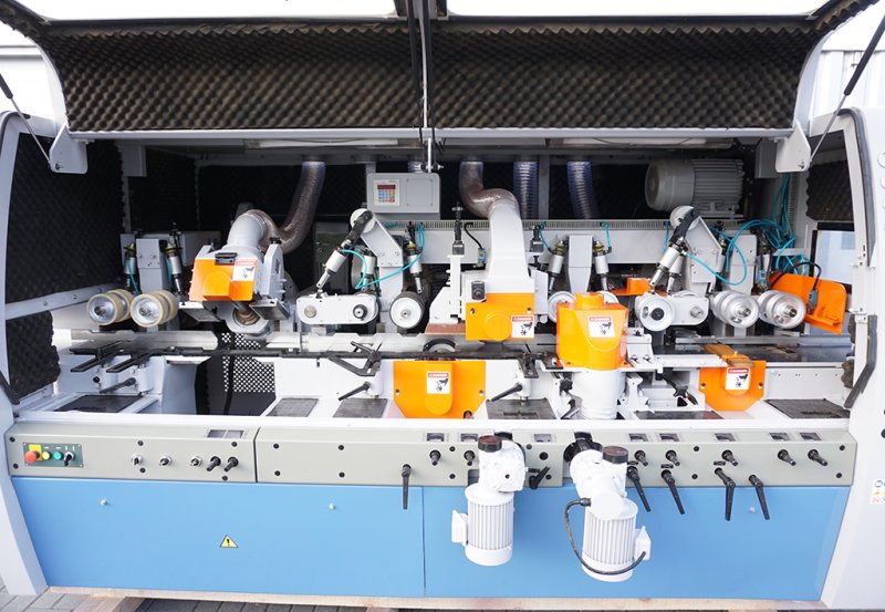 Strugarka czterostronna Gau Jing GN na 6 wrzecion - 05