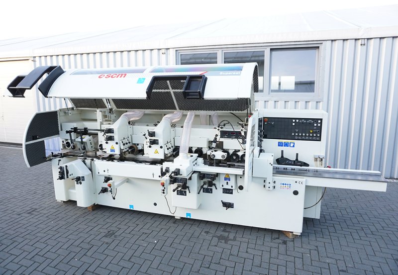 Strugarka 4stronna SCM Superset Plus 7wrzecion - 04