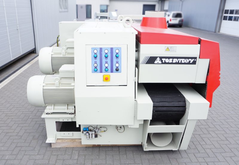 Wielopiła gąsienicowa dwuwałowa Tos Svitavy 2x75kW - 03