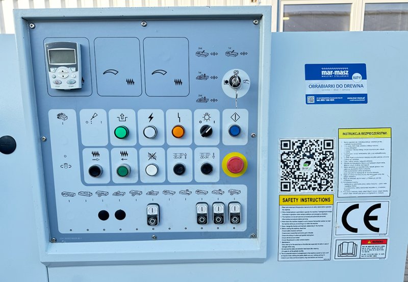 Strugarka czterostronna Reignmac RMM423 - 01