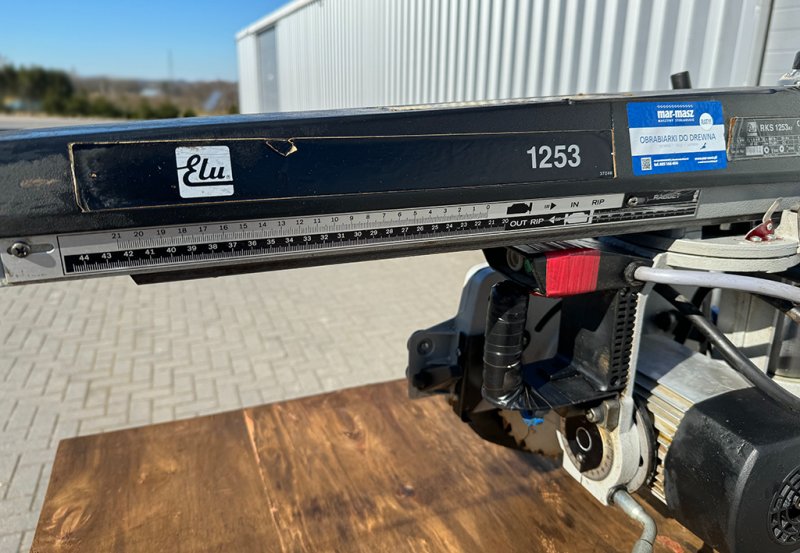 Piła poprzeczna ELU 1253 - 02