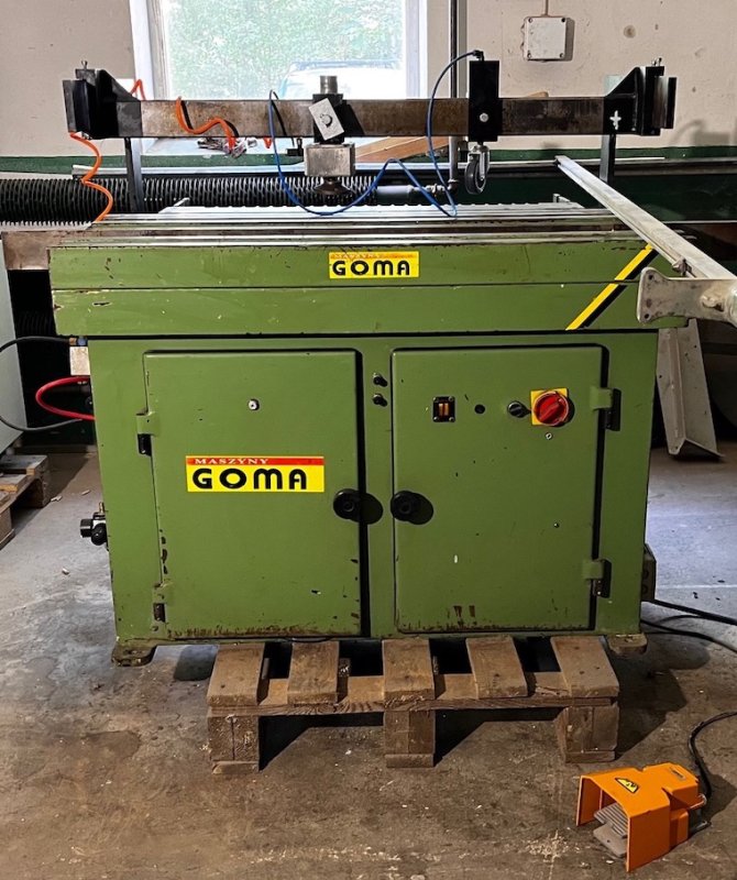 Wiertarka wielowrzecionowa GOMA - 02