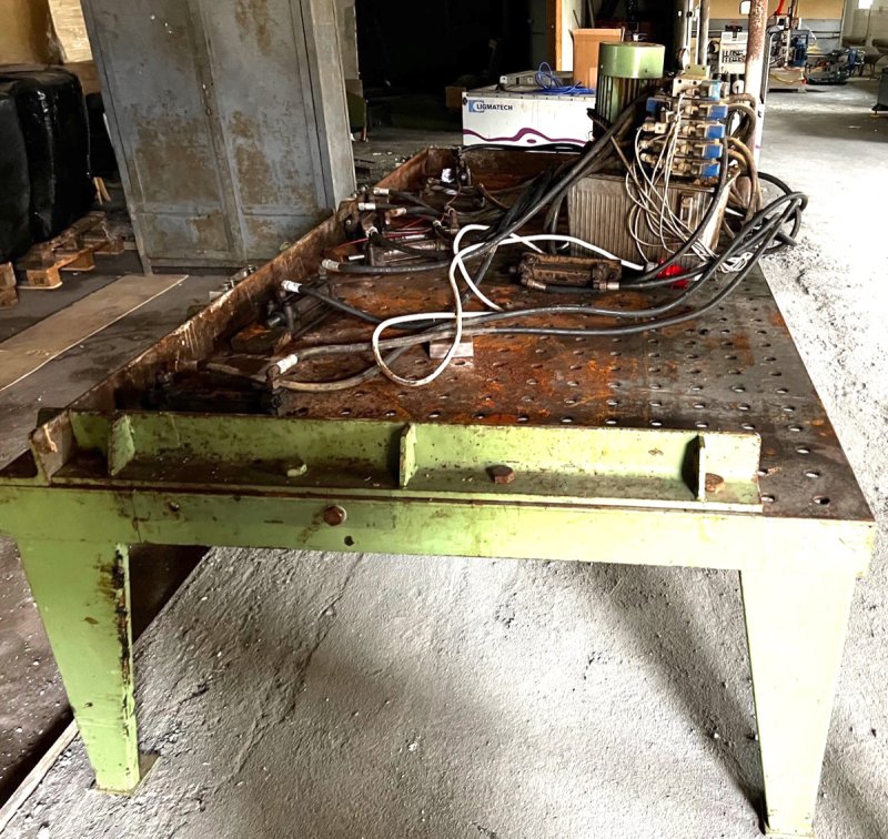 Prasa hydrauliczna SIEVERS do klejenia konstrukcji - 04