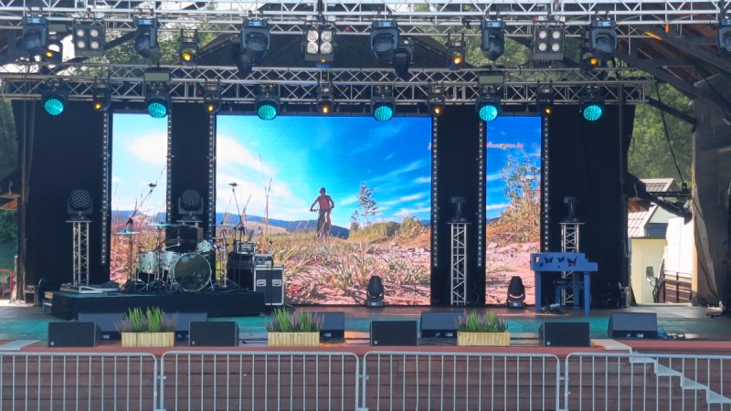 Wynajem zewnętrzny telebim LED dowolny wymiar - 04