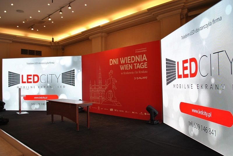 Wynajem ekran LED wewnętrzny P2 lub P3