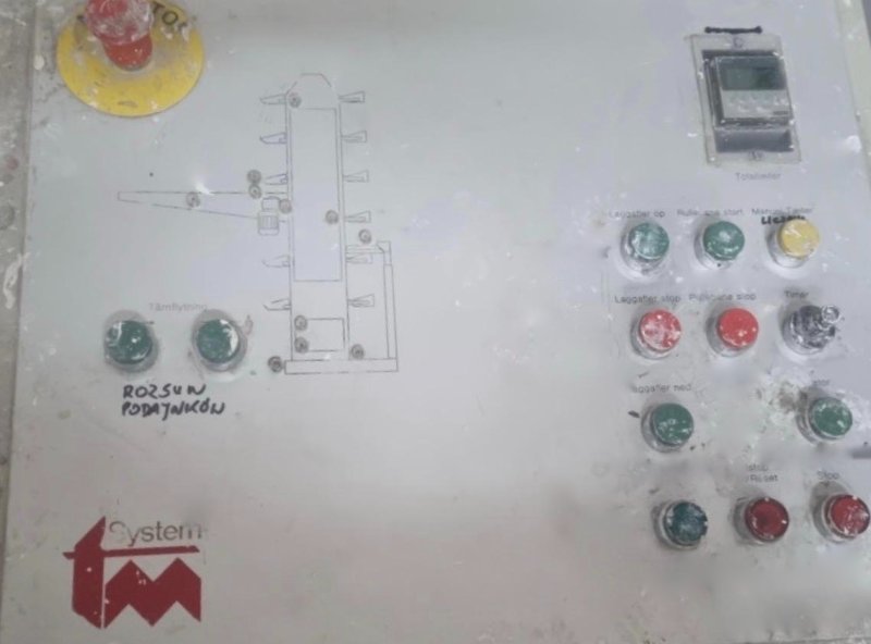 Odbiornik listew, sztaplarka TMSystem - 01