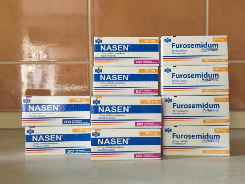Nasen,Furosemide,Oxycontin,Xanax, Nitrazepam