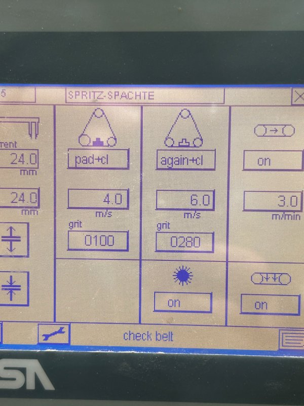 Szlifierka szerokotaśmowa BUTFERING Lucky - 04